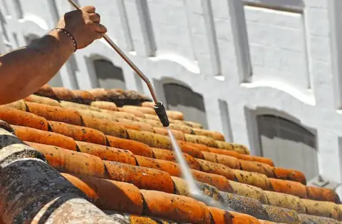 Nettoyage de toitures - Caux